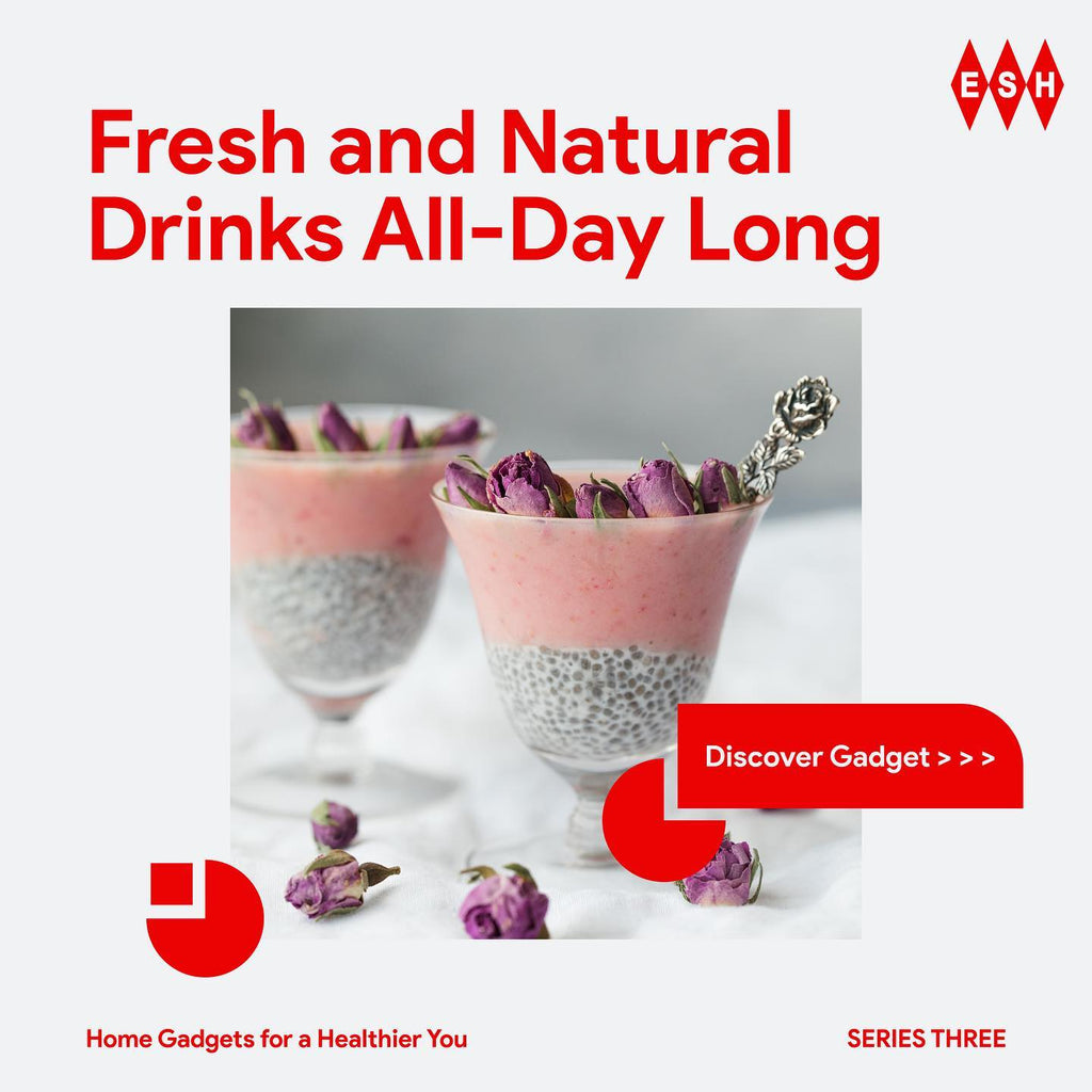Fresh and Natural Drinks All-Day Long