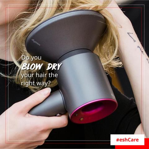5 Tips To Blow Dry Your Hair Correctly