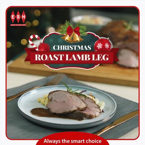 How to Make Christmas Roast Lamb Leg