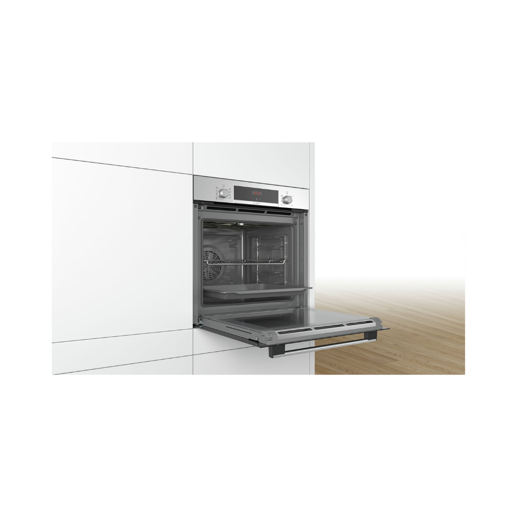 Bosch HBA574BS0A 71L Built-In Stainless Steel Oven | ESH