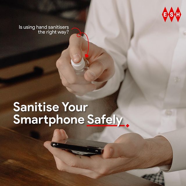 Sanitise Your Smartphone Safely