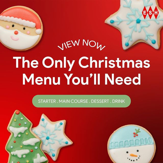 The only Christmas Menu you'll need.