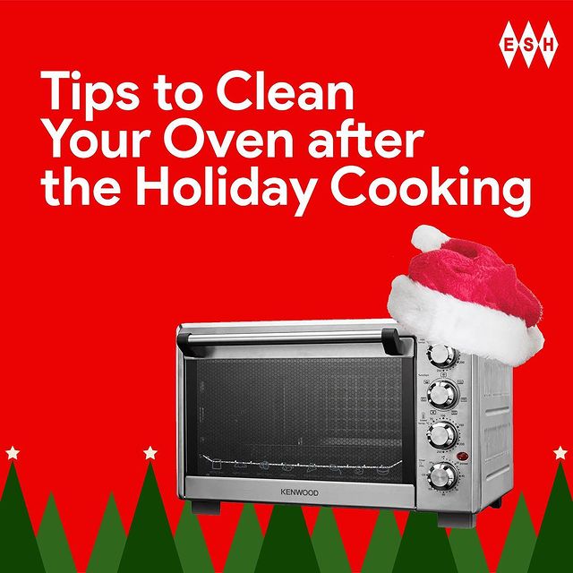Tips to Clean Your Oven after Holiday Cooking.