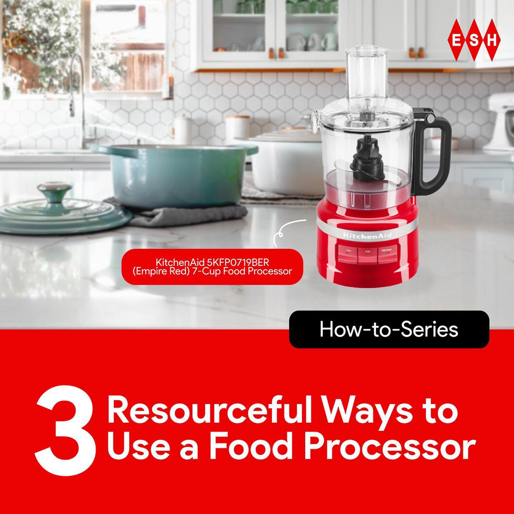 3 Resourceful Ways to use a Food Processor