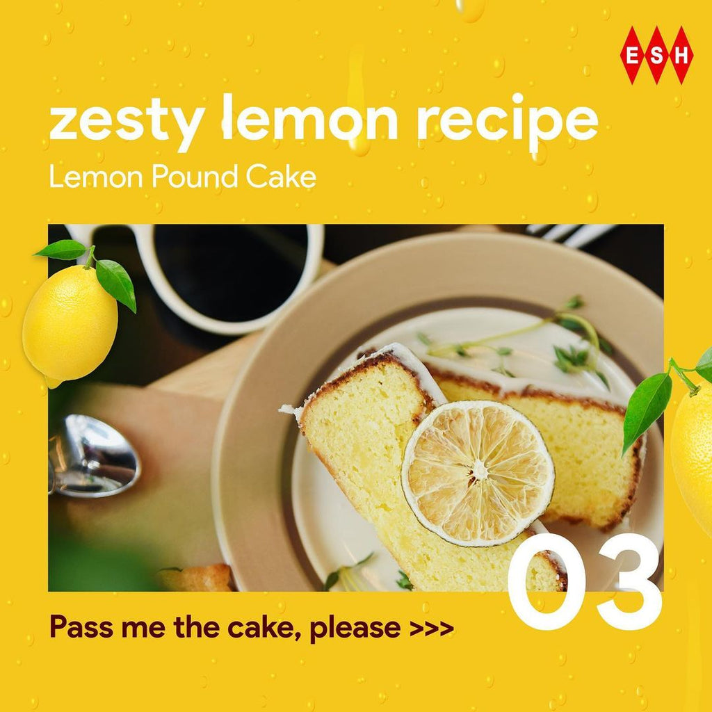 Zesty Lemon Recipe: Lemon Pound Cake