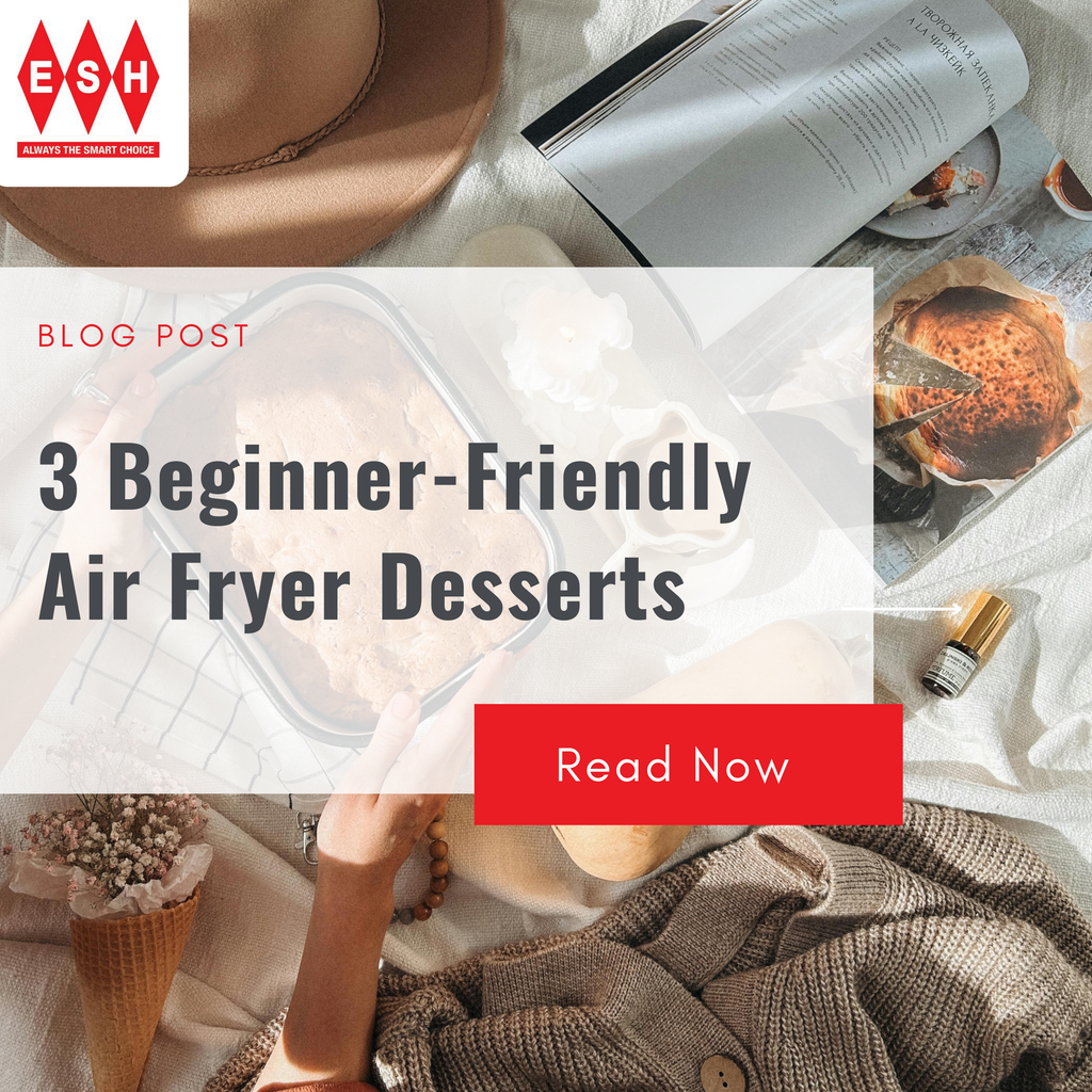 🧁 Bake It Like a Pro: 3 Beginner-Friendly Air Fryer Desserts