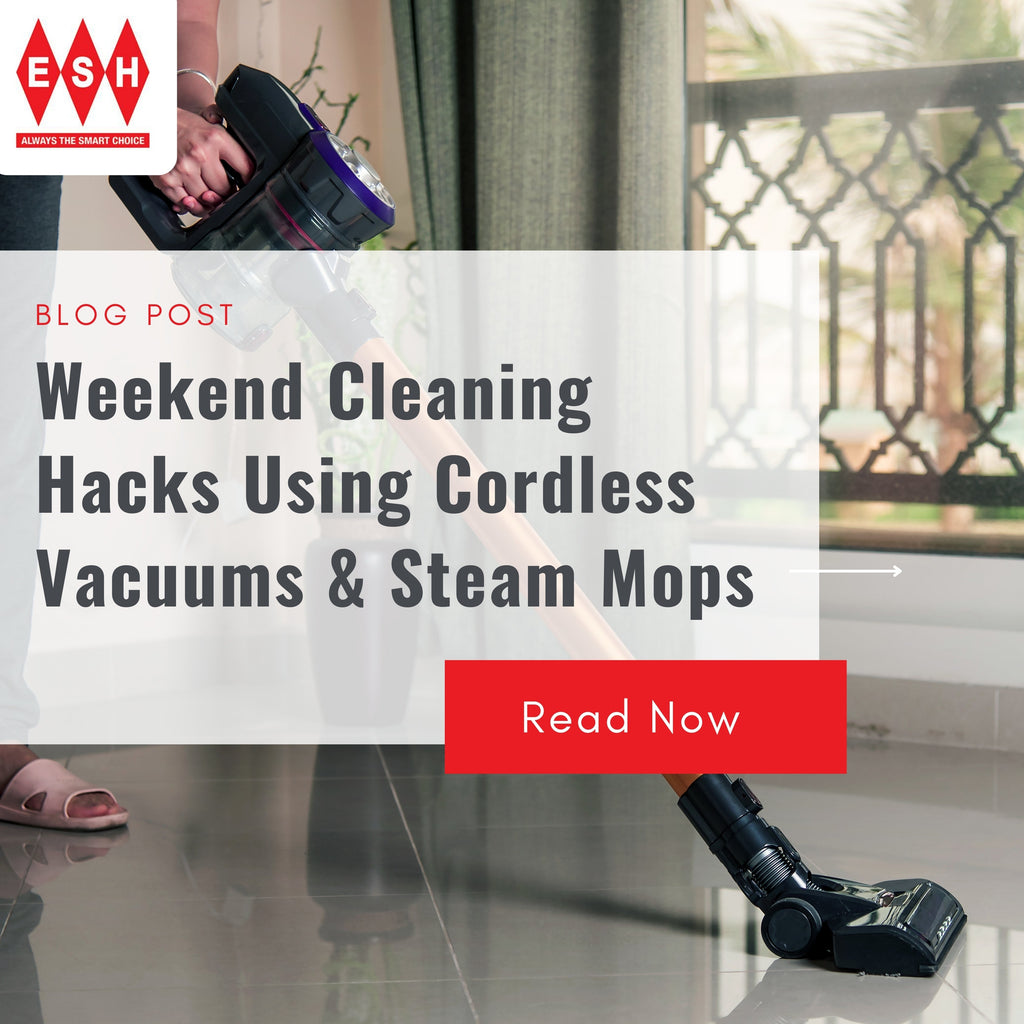 🧼 Weekend Cleaning Hacks Using Cordless Vacuums & Steam Mops