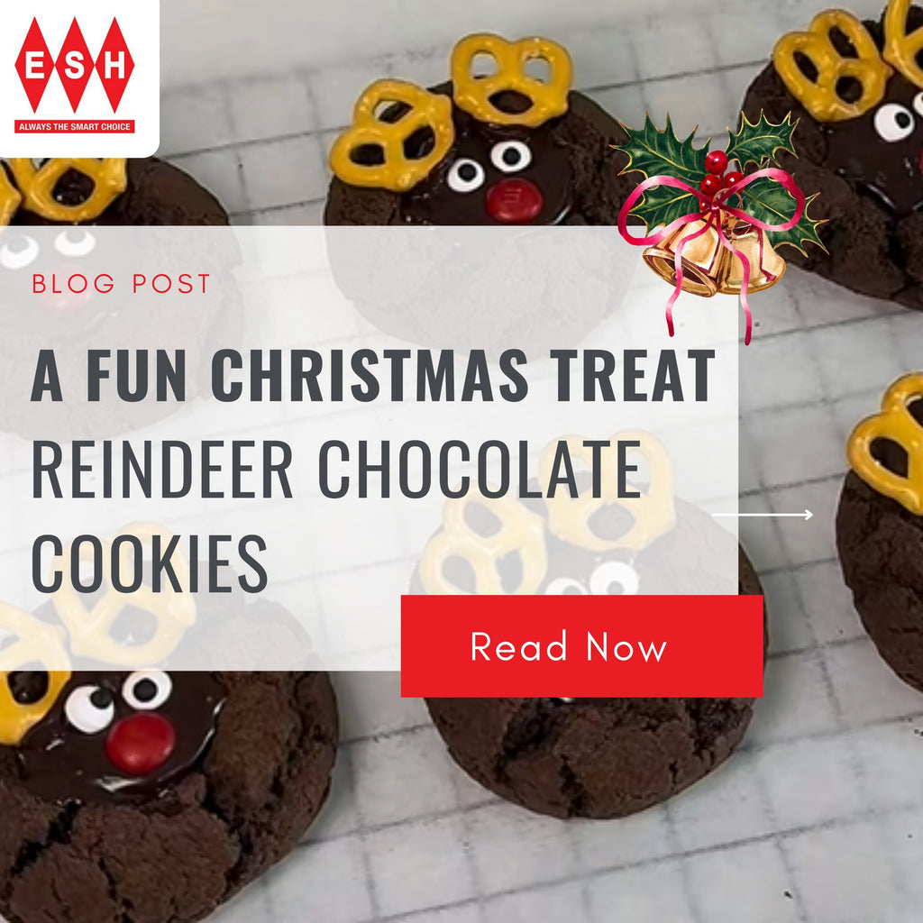 A Fun Christmas Treat: Reindeer Chocolate Cookies