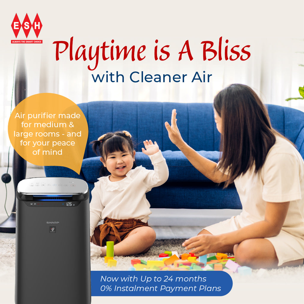 Playtime is A Bliss with Cleaner Air