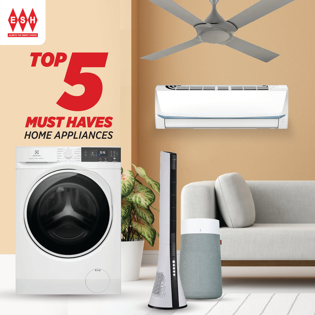 🌞 Top 5 Must-Have Home Appliances to Beat the Malaysian Heat & Humidity