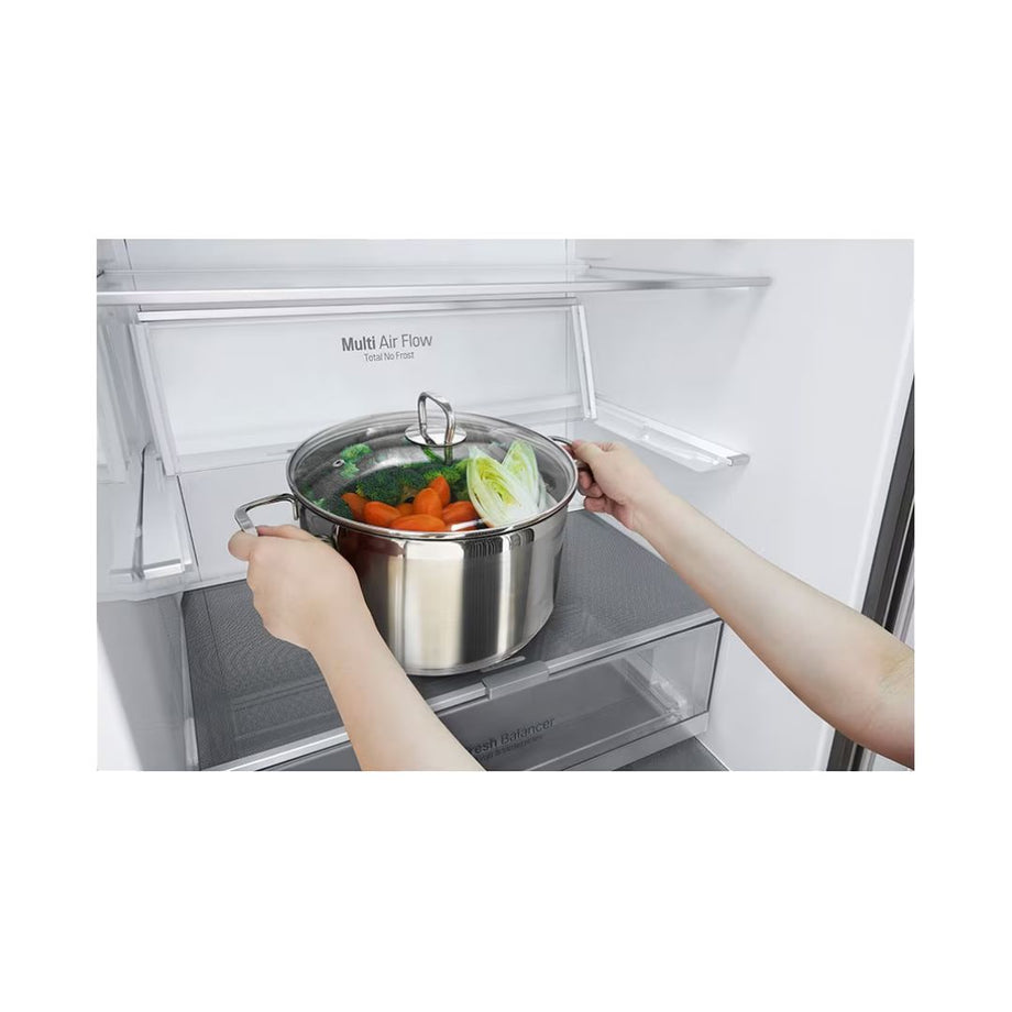 Lg 455l fridge freezer sales