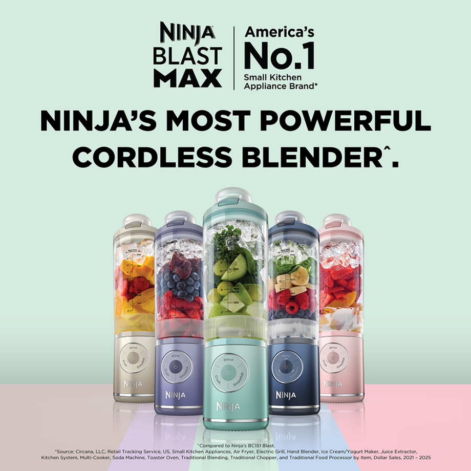 Ninja BC251 (Sea Glass) 0.65L Blast Max Cordless Blender – ESH