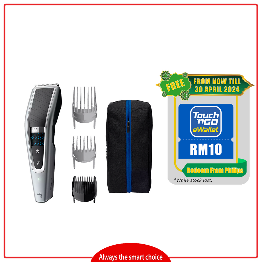 Philips HC5630 Hairclipper Series 5000 Corded Cordless Use