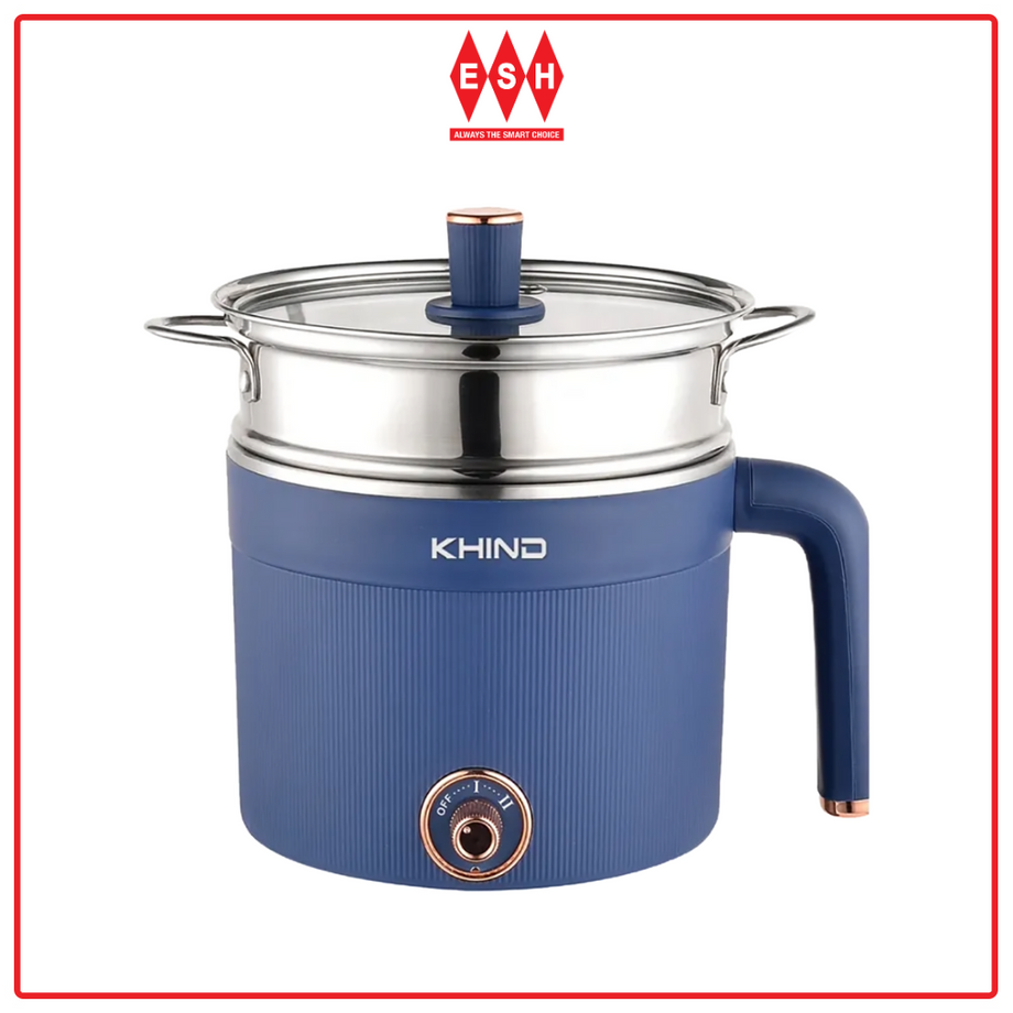 Khind MC121 1.2L Dry Boil Protection Multi Cooker ESH ESH Electrical