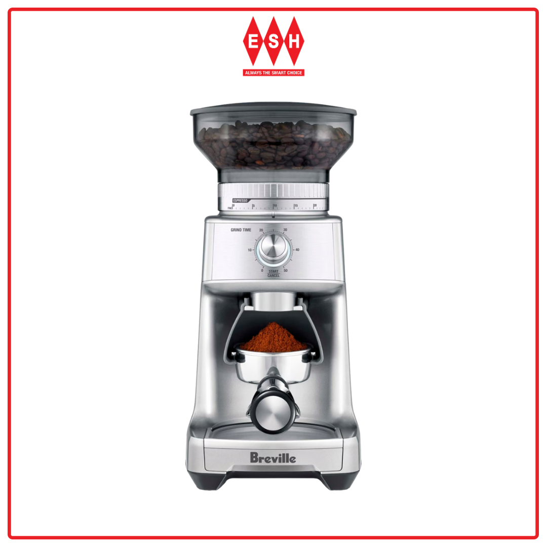 Breville BCG600SIL Silver The Dose Control Pro Coffee Grinder ESH Electrical