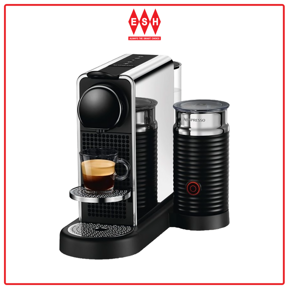 Nespresso CitiZ Platinum Milk C145 (Stainless Steel) Coffee