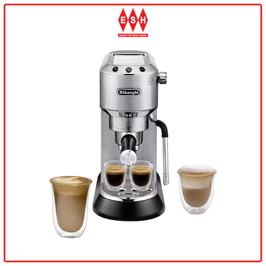 DeLonghi EC885.M Dedica Arte Metal Pump Espresso Coffee Machine