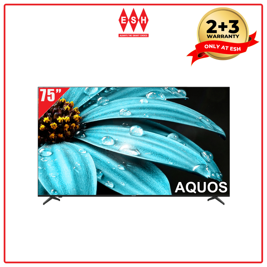 Sharp 4TC75FJ1X 75 Inch AQUOS 4K UHD Google TV – ESH Electrical