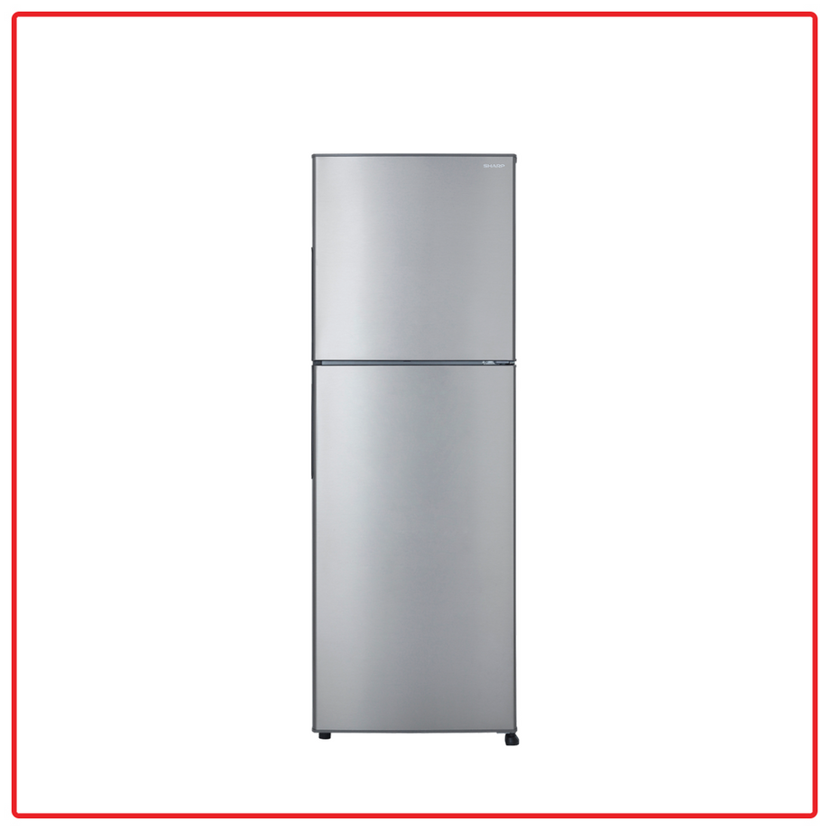 Sharp SJ285MSS 280L 2 Doors AG CU Nano Deodoriser Smile
