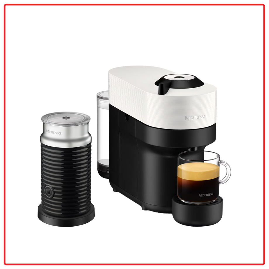 Bundle Deal] Nespresso Vertuo Pop GCV2 (Coconut White) Coffee