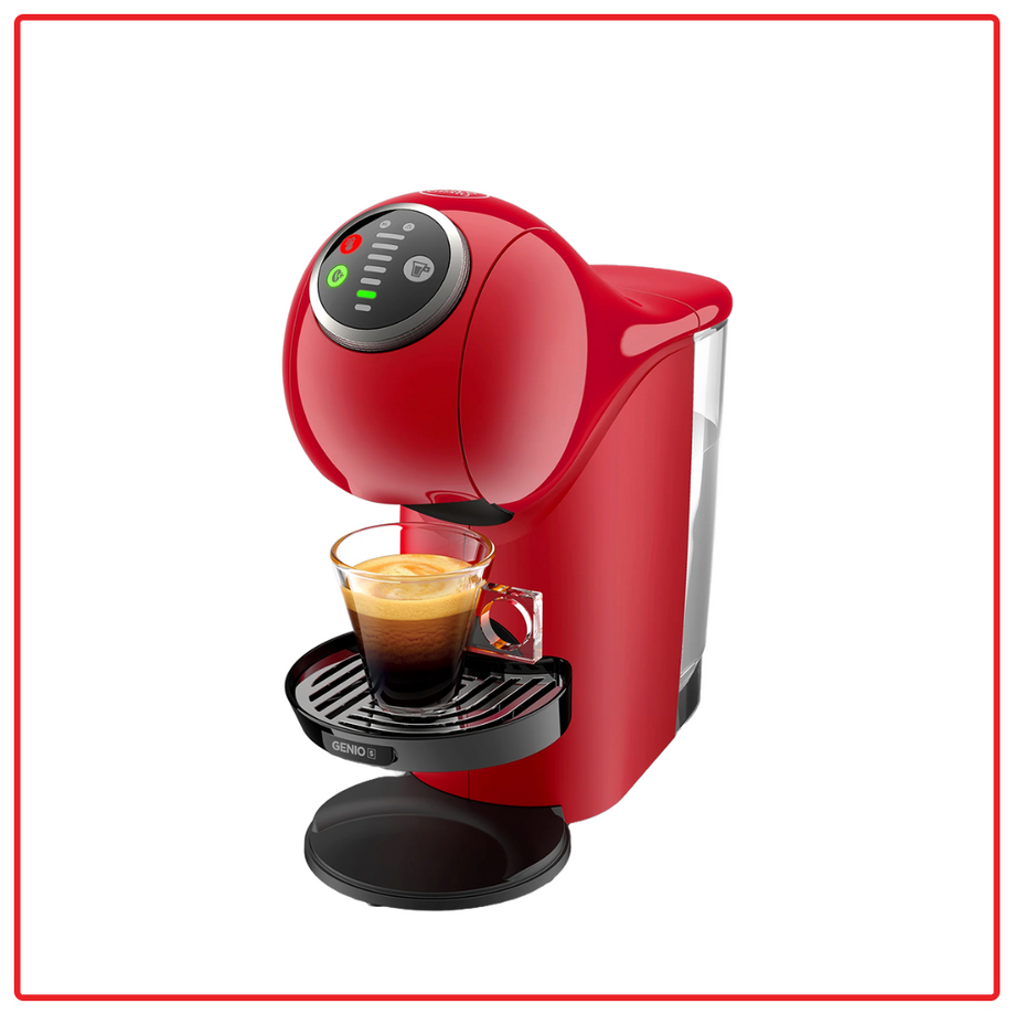 Nescafe Dolce Gusto Genio S Plus Red Coffee Machine ESH Electrical