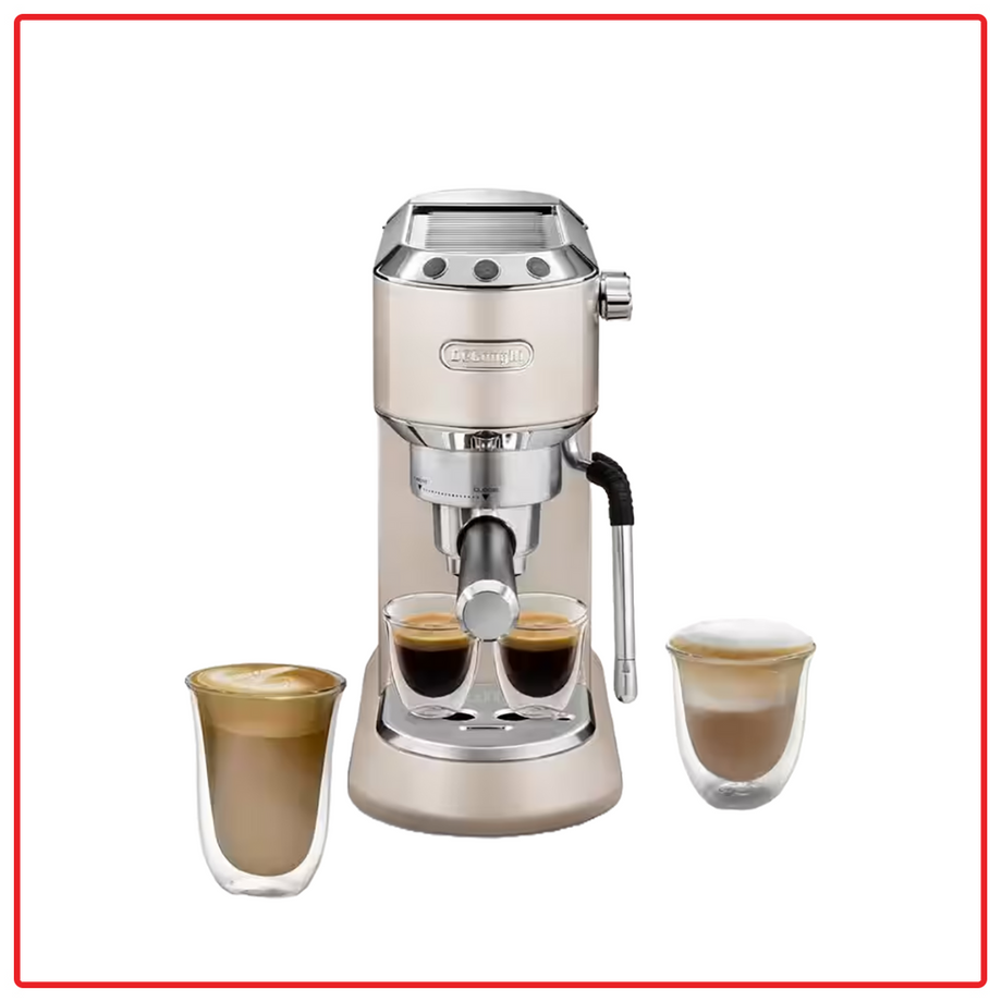 DeLonghi EC885.BG Dedica Arte Beige Pump Espresso Coffee Machine