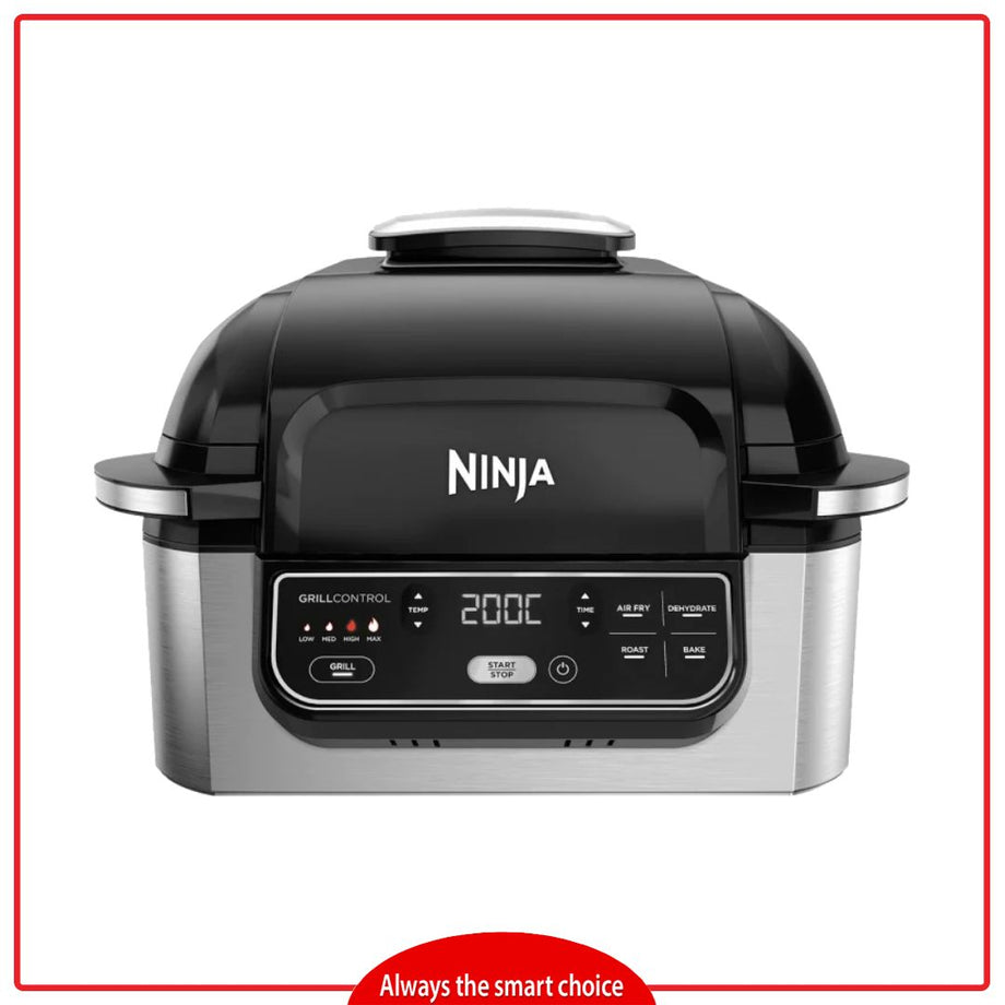 NINJA AG301 1760W Foodi Smokeless Indoor Air Grill ESH Online