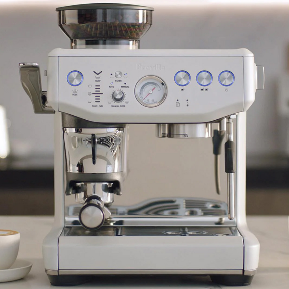 Breville BES876SST (Sea Salt) The Barista Express Impress Espresso