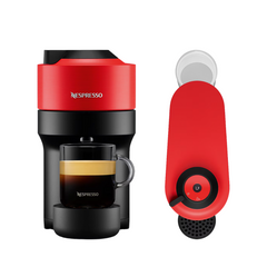 Nespresso Vertuo Pop エスプレッソマシン 赤 GCV2 新品 ネスプレッソ 福袋：コーヒー20杯分プレゼント 公式 カプセル式