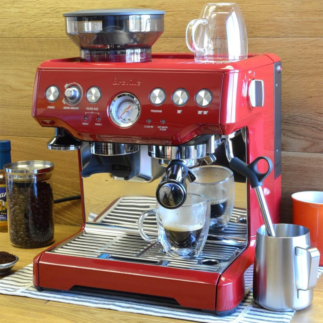 Breville BES870CRN The Barista Express Espresso Coffee Machine