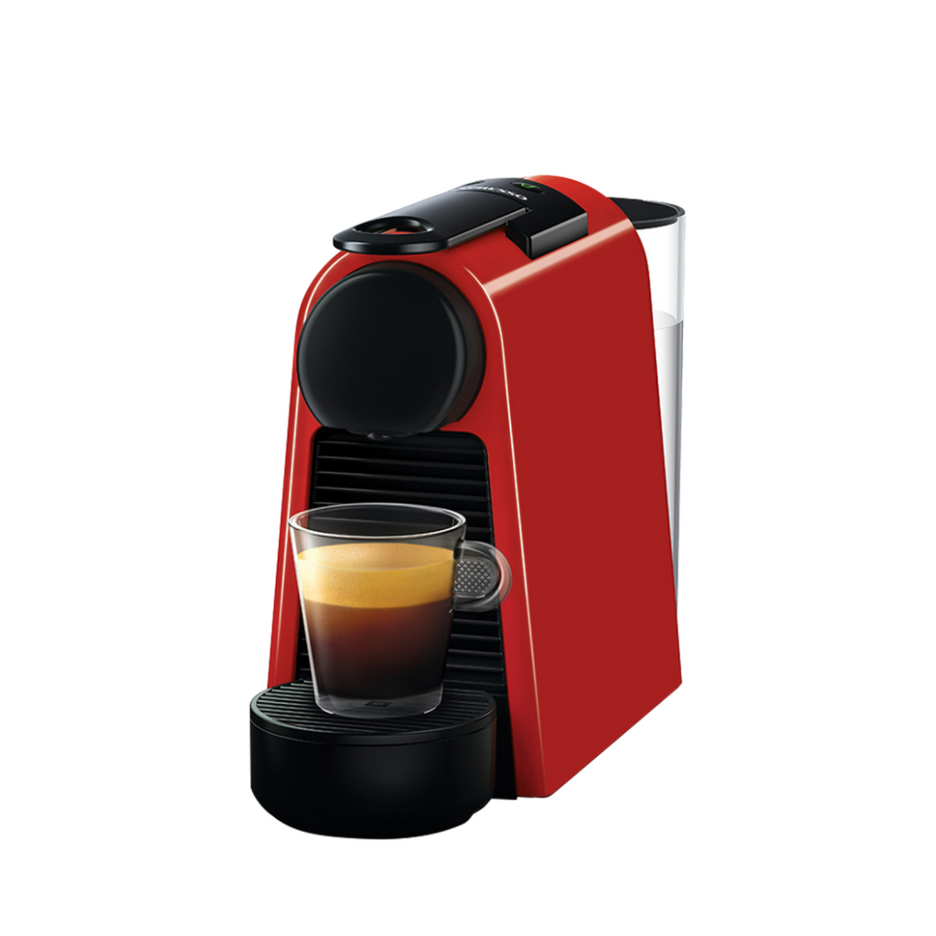Nespresso Essenza Mini D30 Ruby Red & Aeroccino Milk Frother Nespresso Essenza Mini D30 Ruby Red & Aeroccino Milk Frother
