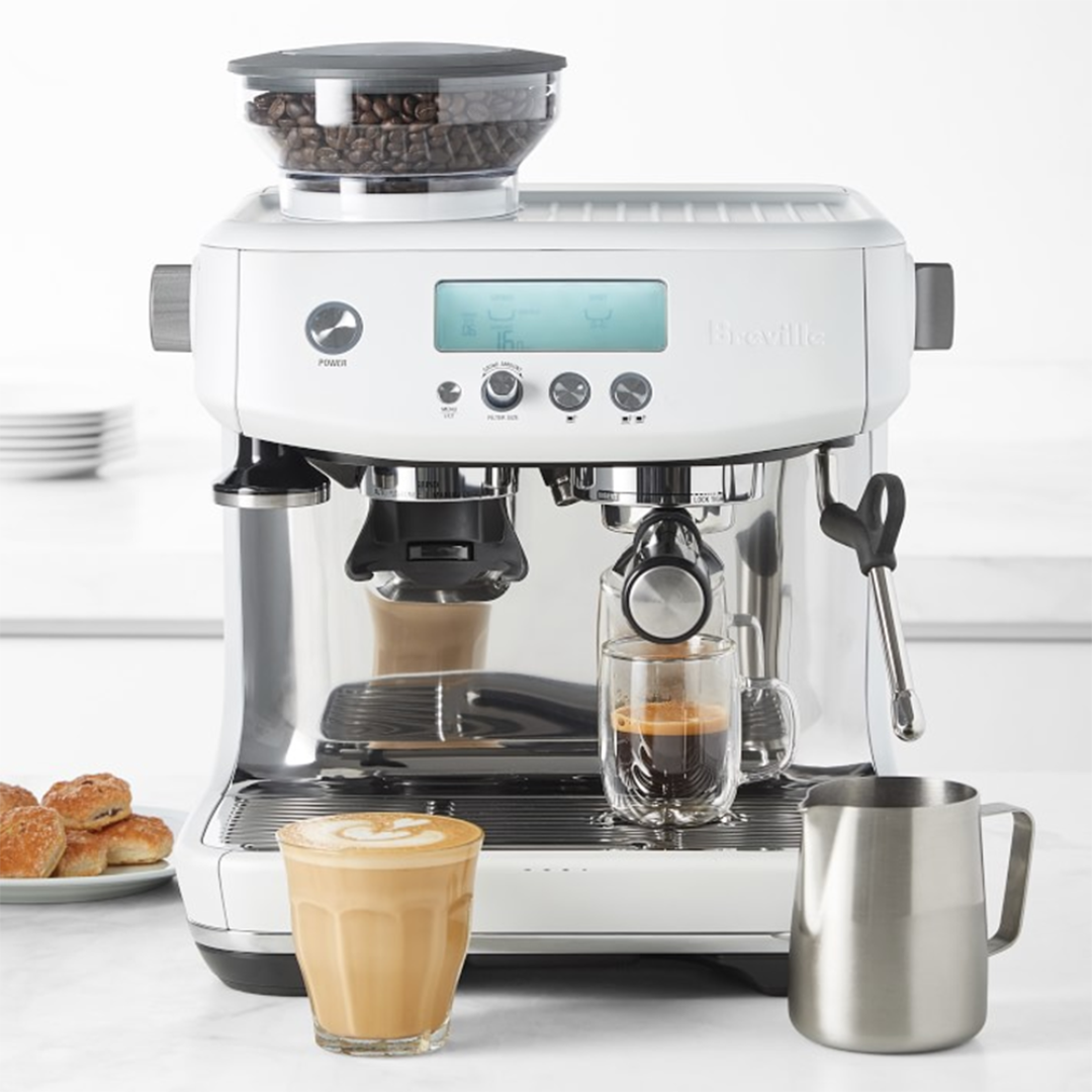 Breville BES878SST (Sea Salt) The Barista Pro Espresso Coffee