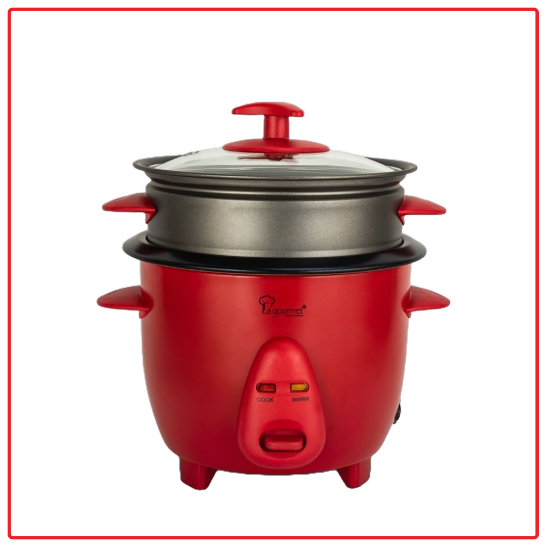 La gourmet RC06B Variety of Colours 0.6L Non Stick Inner Pot Steam ESH Electrical