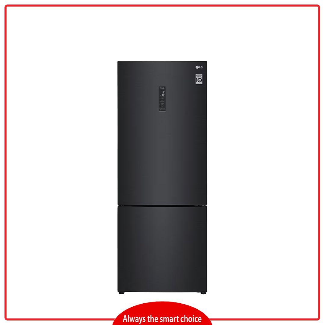 LG GCB569NQCM 455L Bottom Freezer Fridge in Matte Black Finish ESH