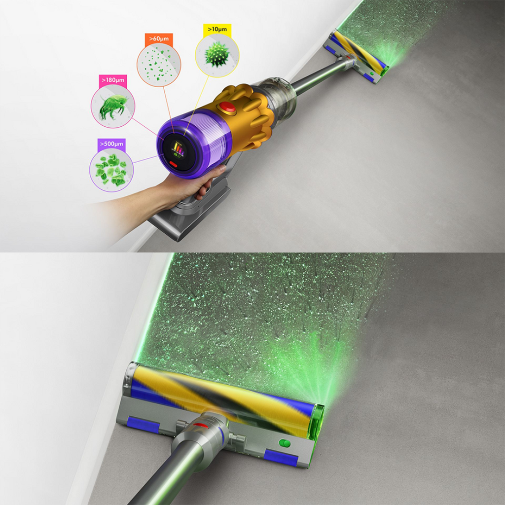 Dyson V12 Detect Slim Fluffy SV46 Cordless Vacuum Cleaner – ESH Dyson V12 Detect Slim Fluffy SV46 Cordless Vacuum Cleaner – ESH