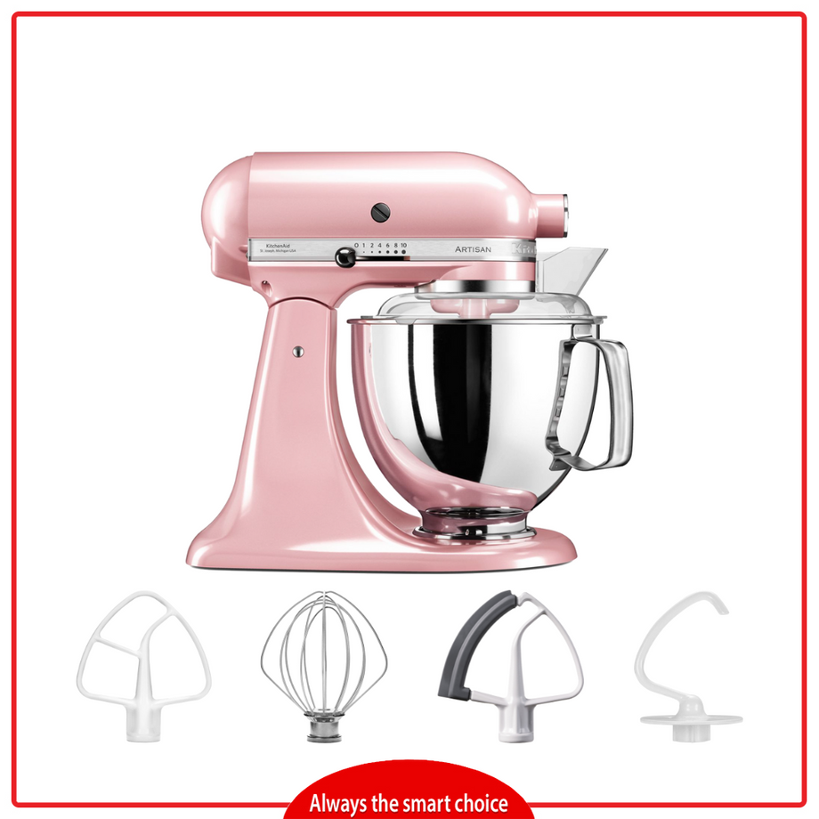Kitchenaid mixer silk discount pink
