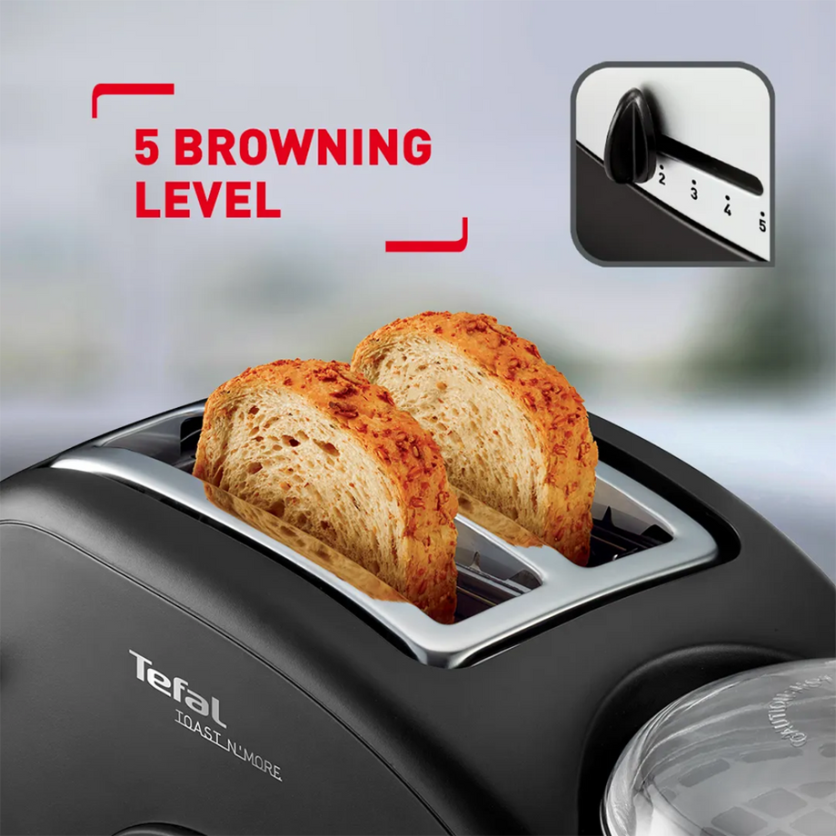 Tefal TT5528 Toast N More 4 Functions 2 Slice Toaster ESH Electrical