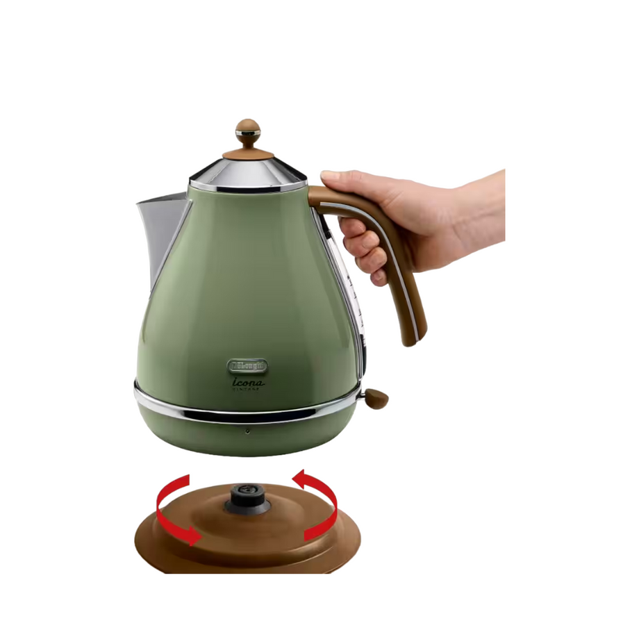 Delonghi icona kettle green hot sale