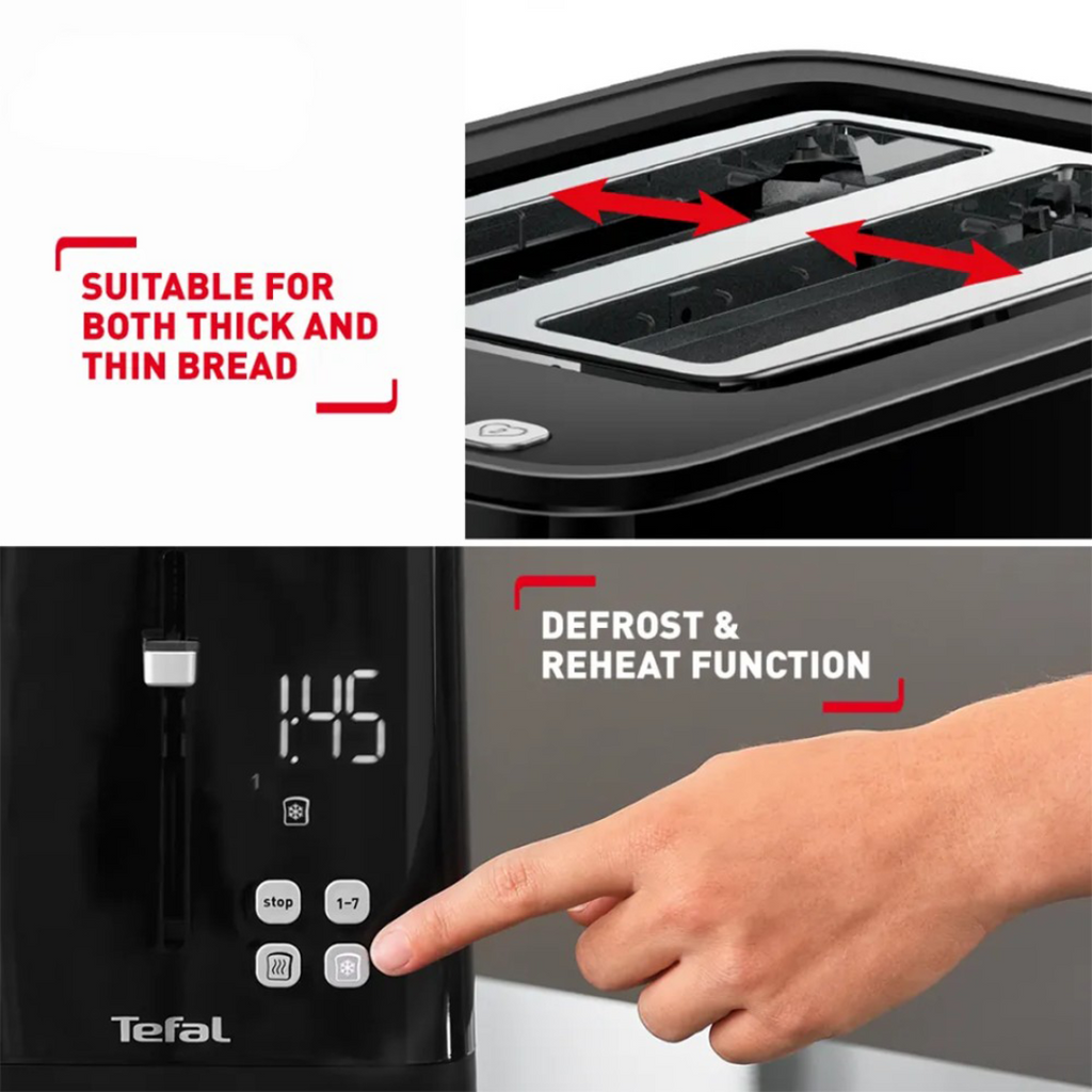 GRILLE PAIN TEFAL 850W BLANC TL302110 - maison et déco vente en GRILLE PAIN TEFAL 850W BLANC TL302110 - maison et déco vente en