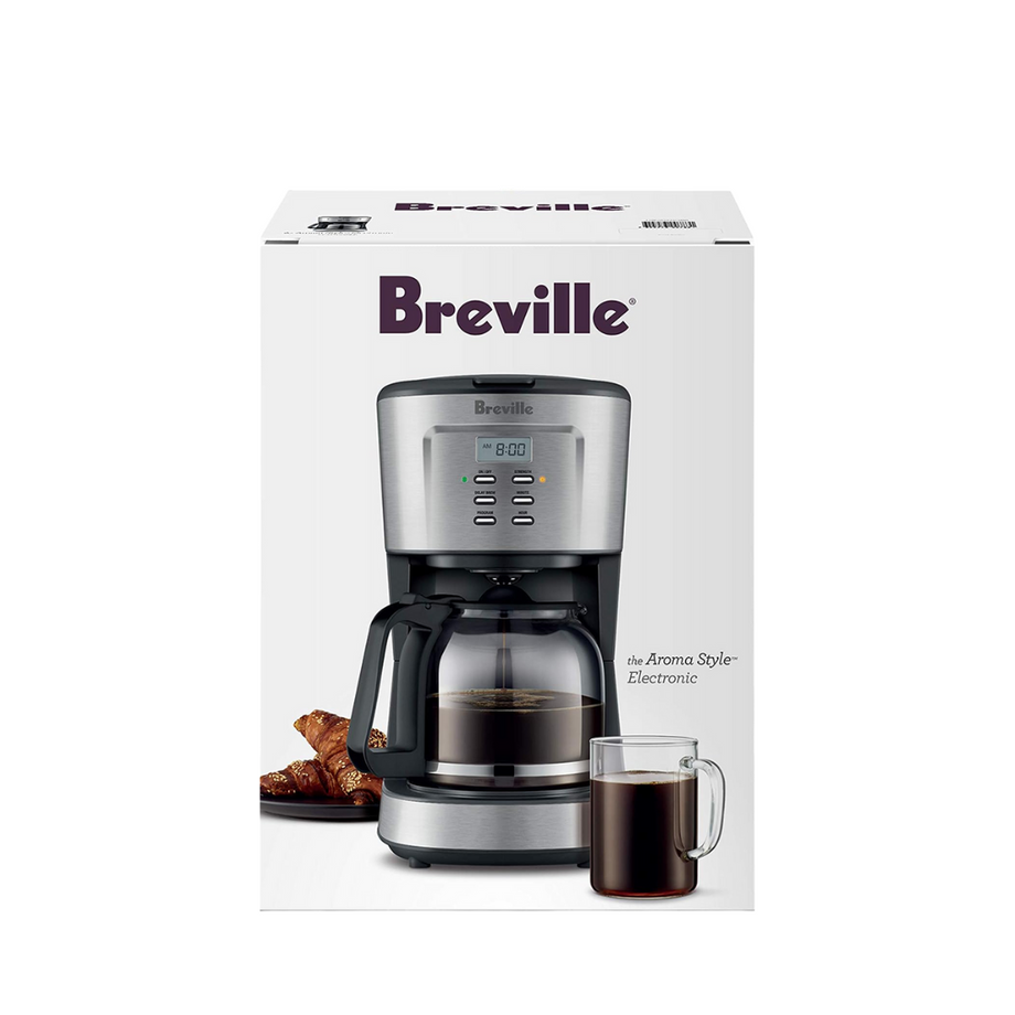 Breville LCM700BSS Aroma Style Electronic Drip Coffee Maker ESH Electrical