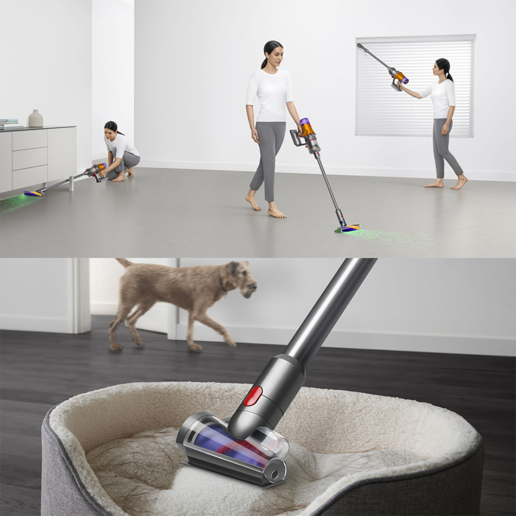 Dyson V12 Detect Slim Fluffy SV46 Cordless Vacuum Cleaner – ESH Dyson V12 Detect Slim Fluffy SV46 Cordless Vacuum Cleaner – ESH