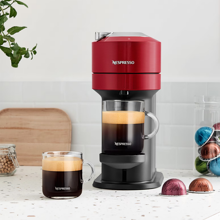Nespresso Vertuo Next GCV1 (Cherry Red) Coffee Machine – ESH Nespresso Vertuo Next GCV1 (Cherry Red) Coffee Machine – ESH