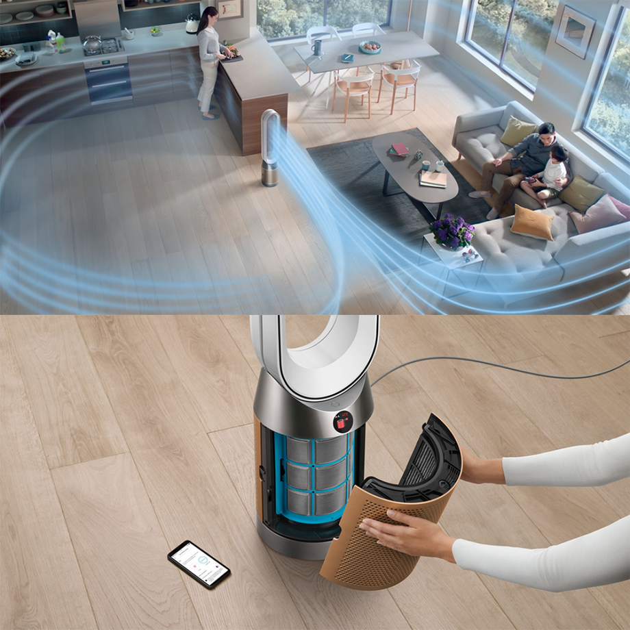 Dyson Purifier Cool Formaldehyde TP09 White Gold Air Purifier