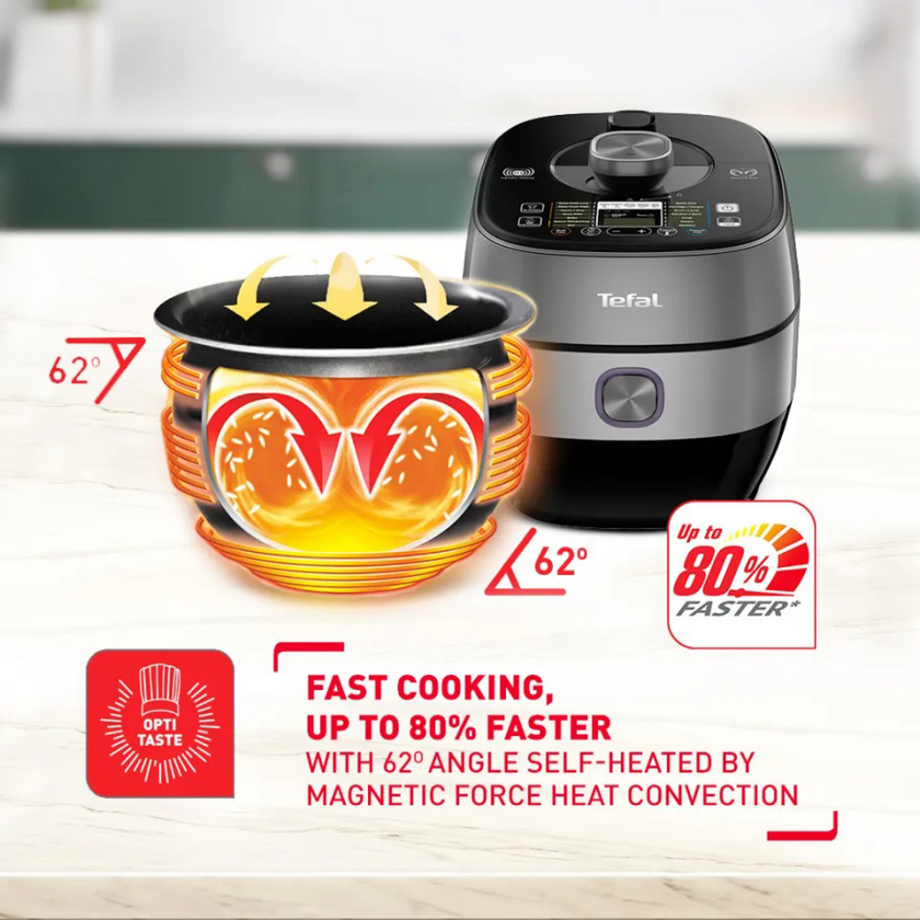 Tefal CY638D 5.0L Home Chef Smart Pro Induction Electric Pressure