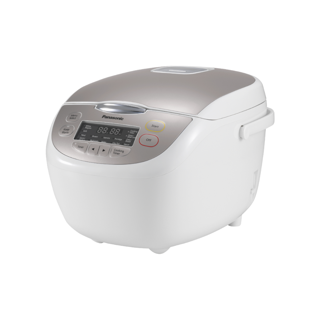 Panasonic White Electric Multi-Cooker Rice Cooker SR-CN108 - The Home Depot