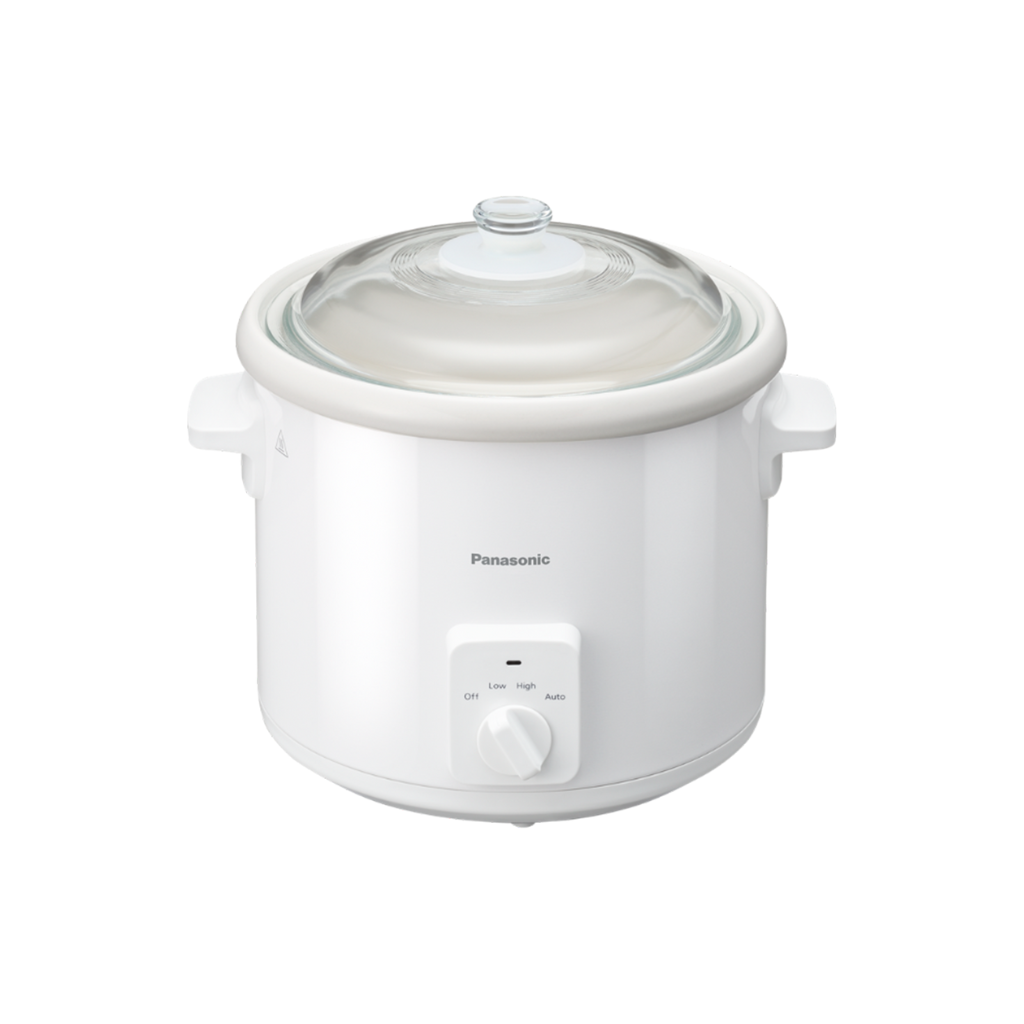 Panasonic NF N51 5.0L 3 Heat Settings Glass Lid Slow Cooker ESH