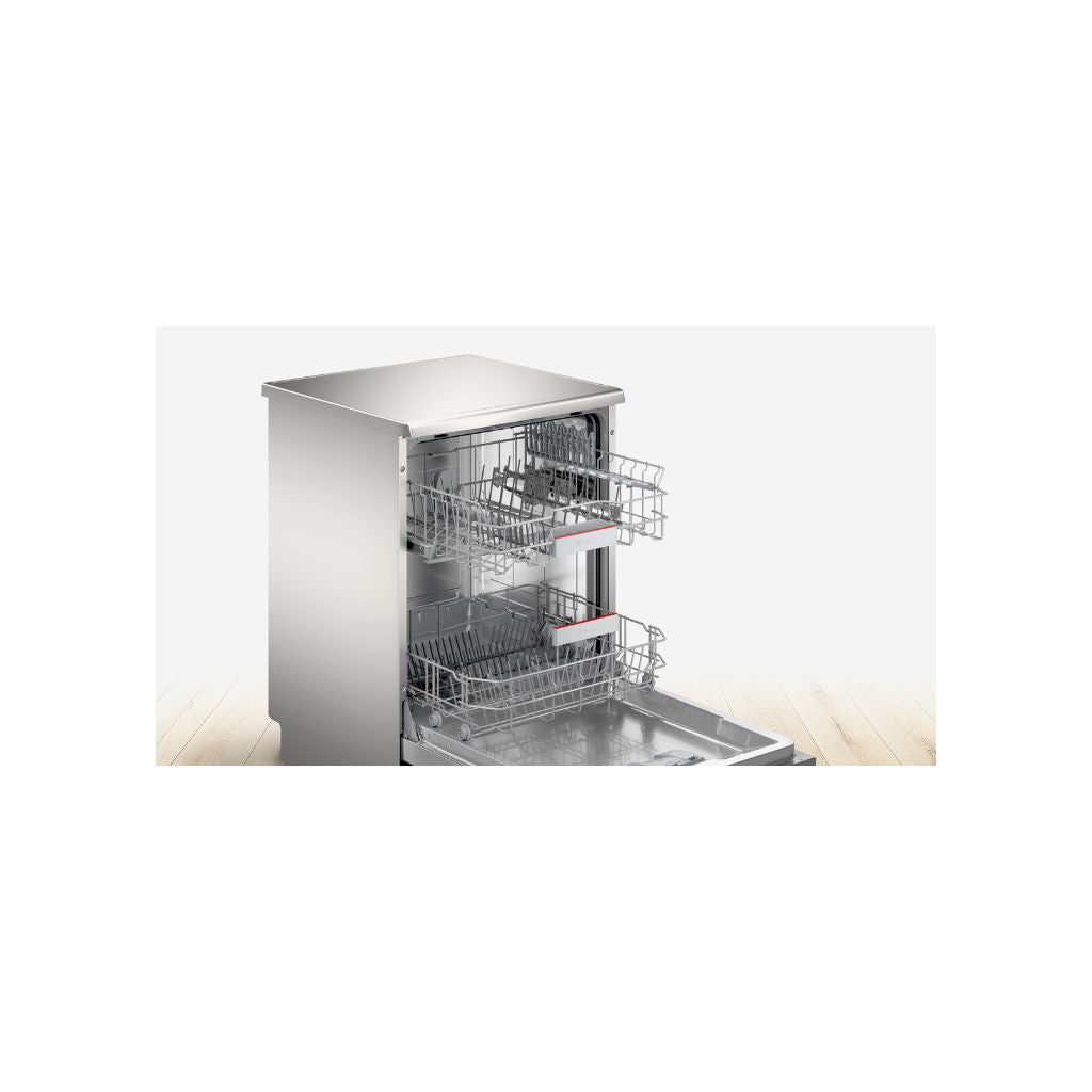 Bosch sms46iw10g freestanding dishwasher hotsell