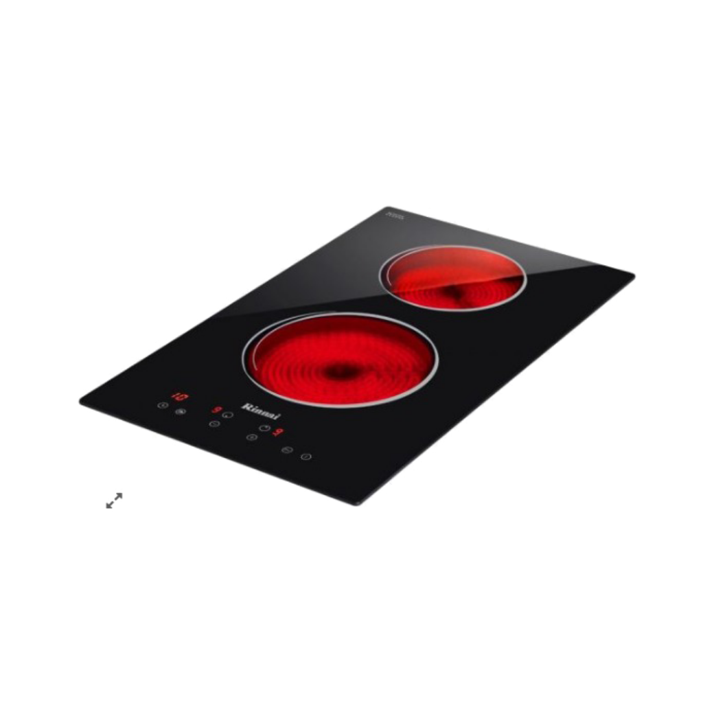 Rinnai 30cm 2-zone Vitroceramic Hob RB3012E.CB | ESH Online