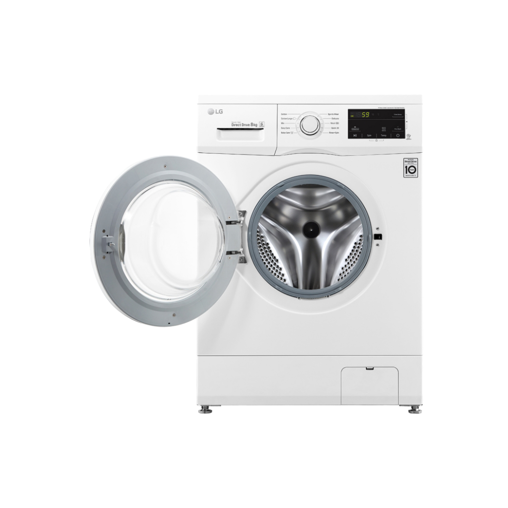 LG 8kg 6 Motion Inverter Direct Drive Washing Machine WDMD8000WM | ESH